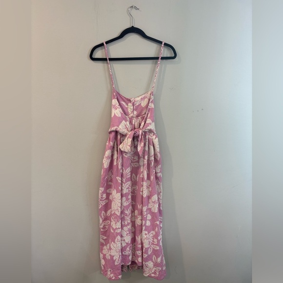 FREE PEOPLE The Perfect Floral Tropical Coastal Hawaiian Sundress Size Small - Picture 7 of 10